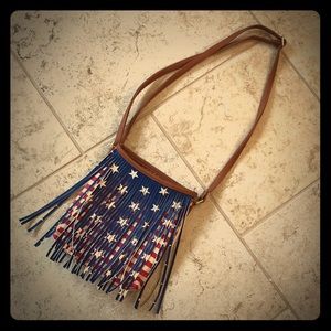 Small patriotic crossbody bag